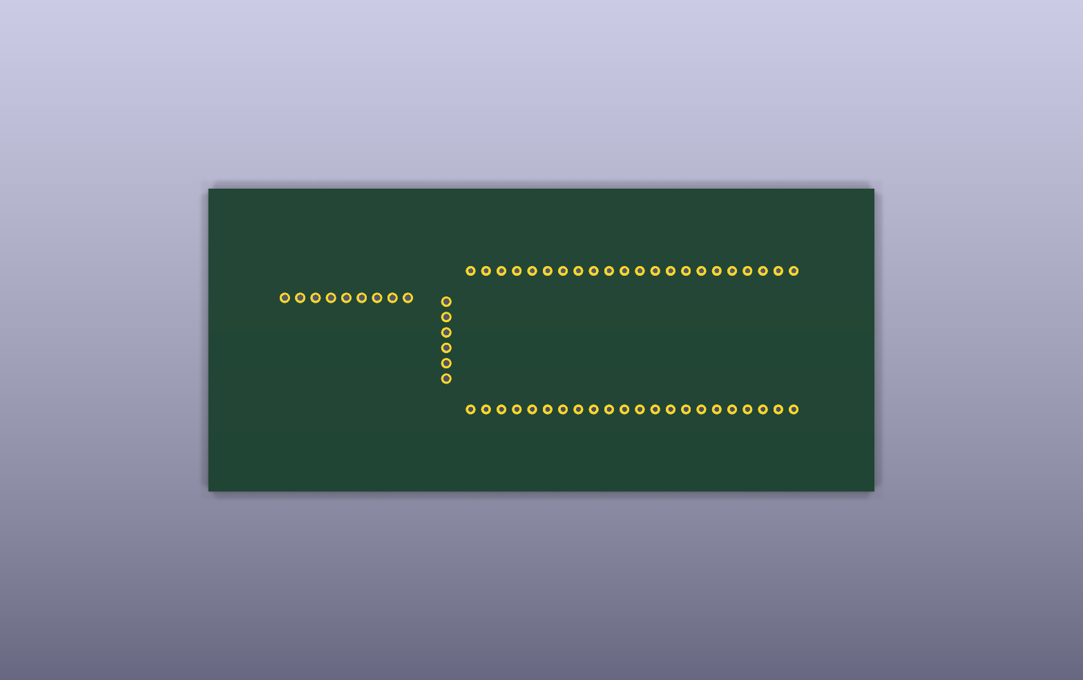 FleetCom main board — bottom view